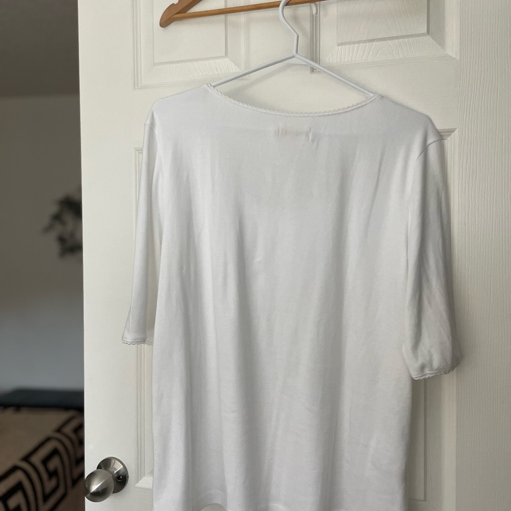 Harly Jae Pointelle Tee XL - Picture 4 of 7